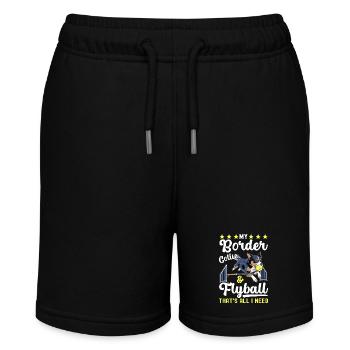 Flyball Dog Sports - Stanley/Stella MINI BOLTER Organic Teen Jogging Shorts - black - Front