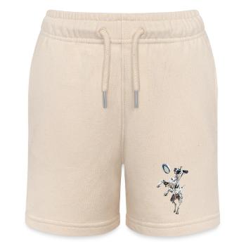 Deutsche Dogge - Stanley/Stella Teenager Bio-Joggingshorts MINI BOLTER - Natur - Vorne