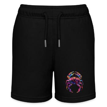 Krabbe - Stanley/Stella Teenager Bio-Joggingshorts MINI BOLTER - Schwarz - Vorne