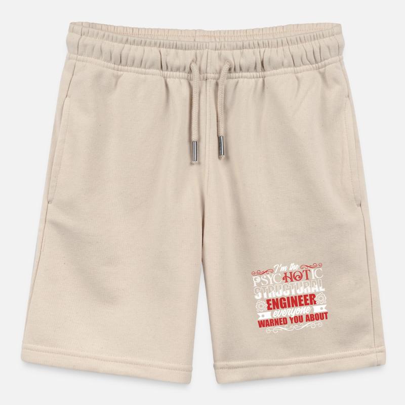 Structural Engineer Psychotic Structural Engineer Stanley/Stella MINI BOLTER Organic Teen Jogging Shorts
