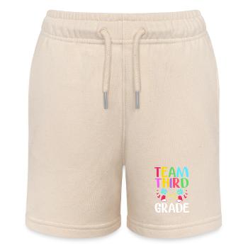 3. Klasse - Stanley/Stella Teenager Bio-Joggingshorts MINI BOLTER - Natur - Vorne