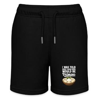 Pelmeni Russian Cuisine - Stanley/Stella MINI BOLTER Organic Teen Jogging Shorts - black - Front