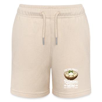 Pelmeni Russian Cuisine - Stanley/Stella MINI BOLTER Organic Teen Jogging Shorts - soft Ecru - Front