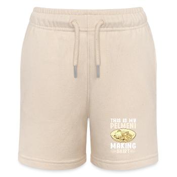 Pelmeni Russian Cuisine - Stanley/Stella MINI BOLTER Organic Teen Jogging Shorts - soft Ecru - Front