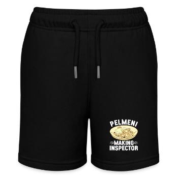 Pelmeni Russian Cuisine - Stanley/Stella MINI BOLTER Organic Teen Jogging Shorts - black - Front
