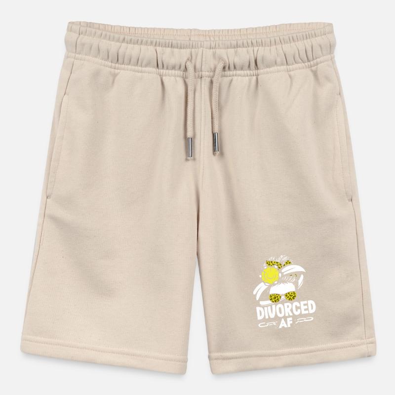 Divorced Bold Statement Divorce Stanley/Stella MINI BOLTER Organic Teen Jogging Shorts