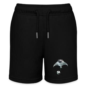 Stachelrochen - Stanley/Stella Teenager Bio-Joggingshorts MINI BOLTER - Schwarz - Vorne