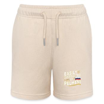 Pelmeni Russian Cuisine - Stanley/Stella MINI BOLTER Organic Teen Jogging Shorts - soft Ecru - Front