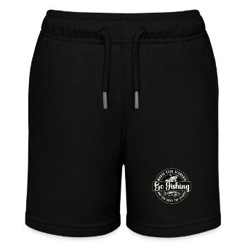 Kayak Fishing Worse Case Scenario Go Paddling - Stanley/Stella MINI BOLTER Organic Teen Jogging Shorts - black - Front