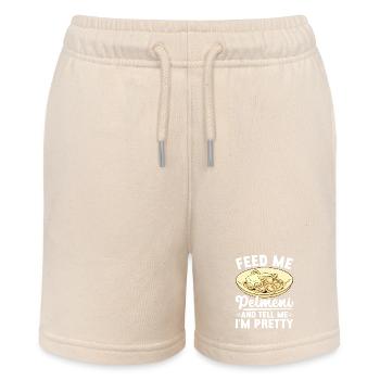 Pelmeni Russian Cuisine - Stanley/Stella MINI BOLTER Organic Teen Jogging Shorts - soft Ecru - Front