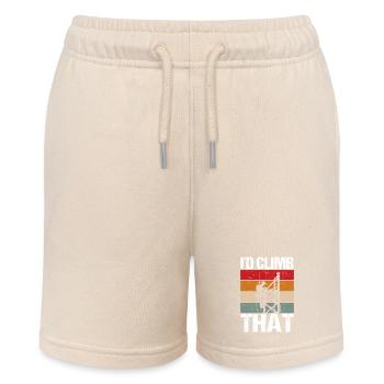 Industriekletterer Tower Climber Industrieklettern - Stanley/Stella Teenager Bio-Joggingshorts MINI BOLTER - Natur - Vorne