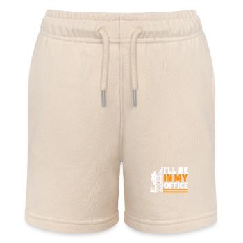 Industriekletterer Tower Climber Industrieklettern - Stanley/Stella Teenager Bio-Joggingshorts MINI BOLTER - Natur - Vorne