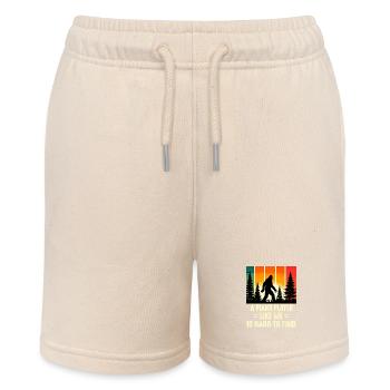 Piano Player Pianist Is Hard To Find, Funny Bigfoo - Stanley/Stella Teenager Bio-Joggingshorts MINI BOLTER - Natur - Vorne