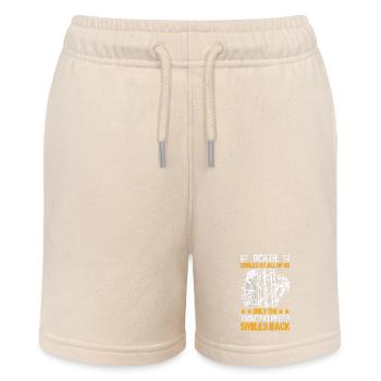 Industriekletterer Tower Climber Industrieklettern - Stanley/Stella Teenager Bio-Joggingshorts MINI BOLTER - Natur - Vorne