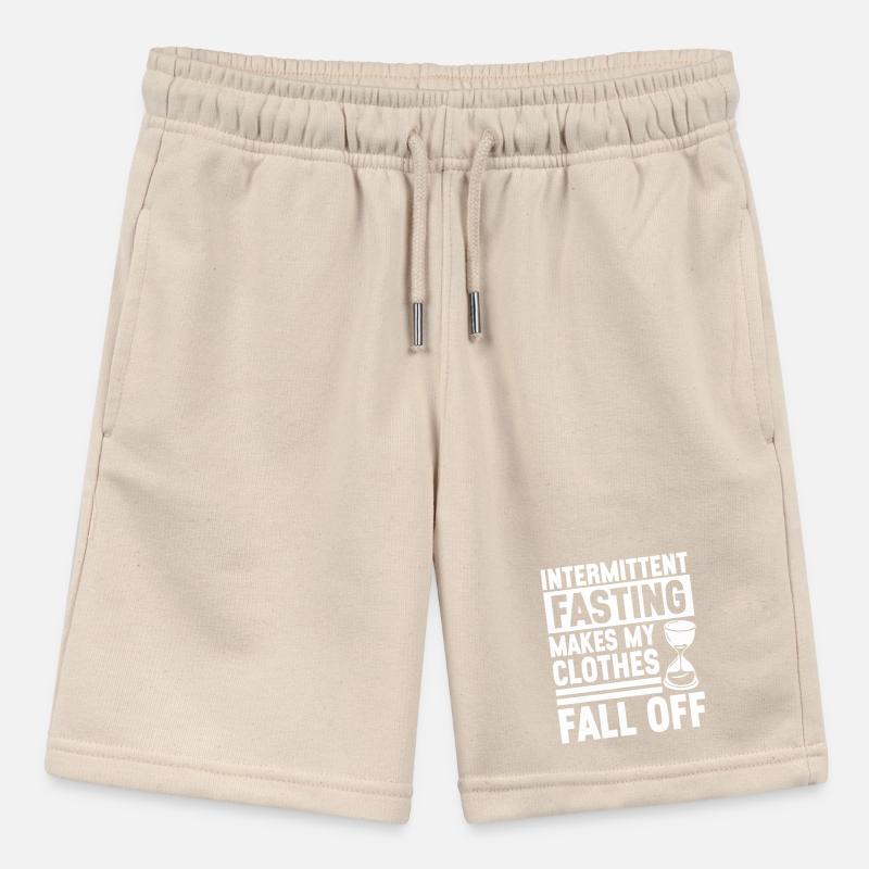 Intervallfasten Intermittierendes Fasten Stanley/Stella Teenager Bio-Joggingshorts MINI BOLTER
