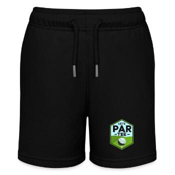 Let's Par Tee Golf Golfer - Stanley/Stella Teenager Bio-Joggingshorts MINI BOLTER - Schwarz - Vorne