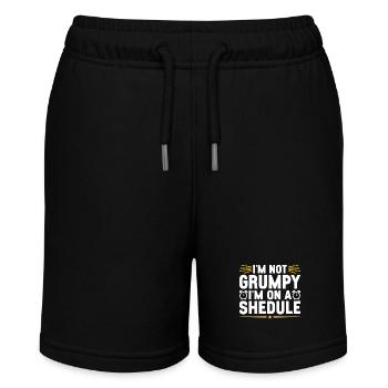 Intermittent fasting Intermittent fasting - Stanley/Stella MINI BOLTER Organic Teen Jogging Shorts - black - Front