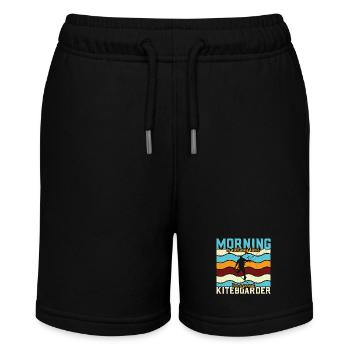 Le matin du kitesurf n’est pas mon heure, je suis véliplanchiste - Short bio MINI BOLTER Stanley/Stella Ado - noir - Devant