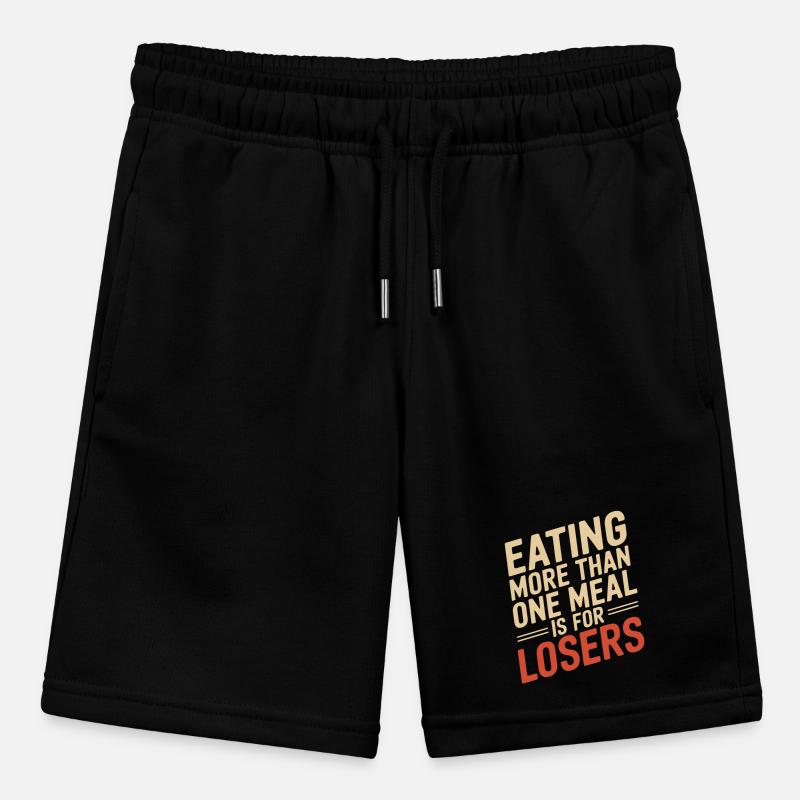 Intervallfasten Intermittierendes Fasten Stanley/Stella Teenager Bio-Joggingshorts MINI BOLTER