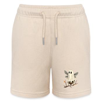 Cute Bee Costume for Halloween - Stanley/Stella MINI BOLTER Organic Teen Jogging Shorts - soft Ecru - Front