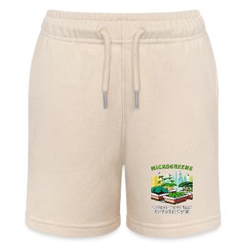 MICROGREENS URBAN GARDENING TREND - Stanley/Stella MINI BOLTER Organic Teen Jogging Shorts - soft Ecru - Front
