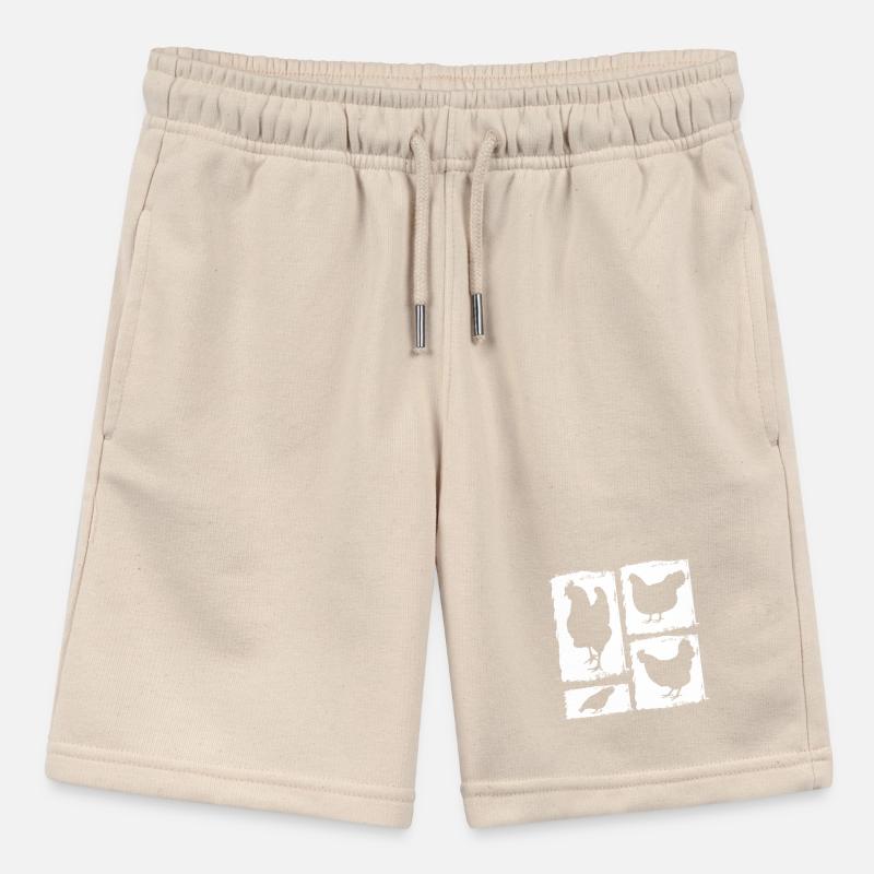 Chickens Hen Stanley/Stella MINI BOLTER Organic Teen Jogging Shorts