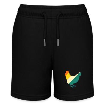 Chickens Hen - Stanley/Stella MINI BOLTER Organic Teen Jogging Shorts - black - Front