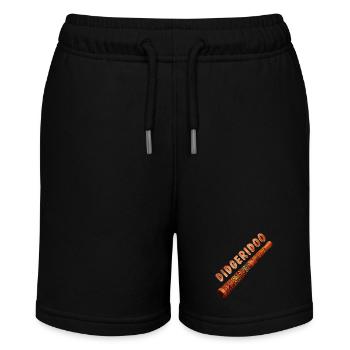 DIDGERIDOO - Stanley/Stella MINI BOLTER Organic Teen Jogging Shorts - black - Front