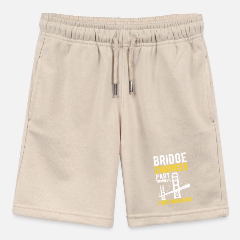 Bridge Engineer Bridge Construction Stanley/Stella MINI BOLTER Organic Teen Jogging Shorts