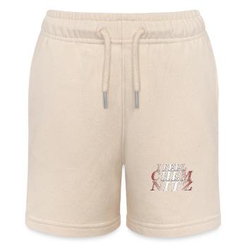 I FEEL CHEMNITZ - Stanley/Stella Teenager Bio-Joggingshorts MINI BOLTER - Natur - Vorne