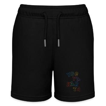 Yogyakarta Indonesia - Stanley/Stella MINI BOLTER Organic Teen Jogging Shorts - black - Front
