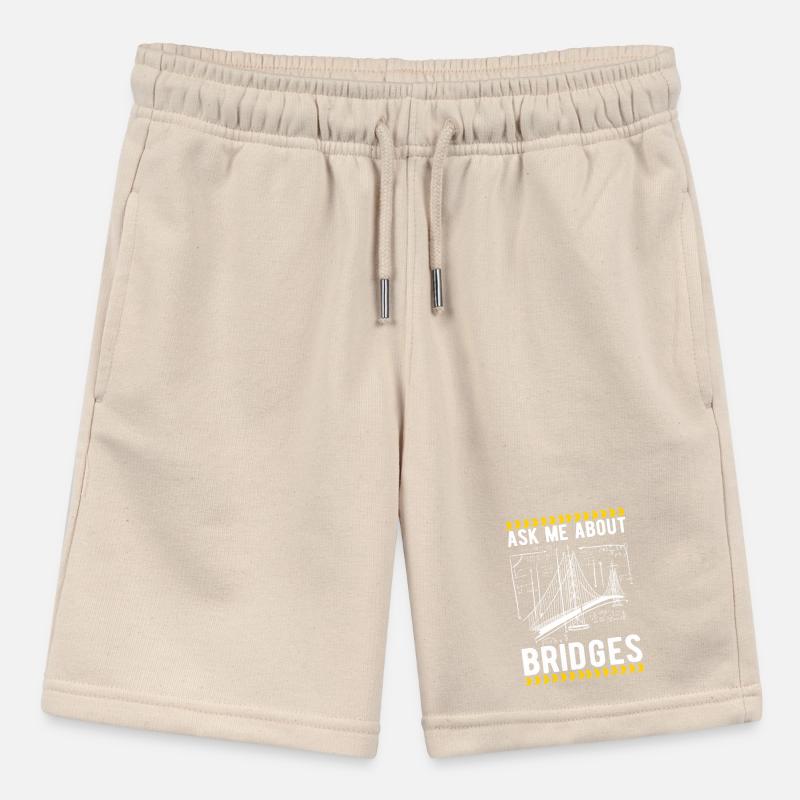 Bridge Engineer Bridge Construction Stanley/Stella MINI BOLTER Organic Teen Jogging Shorts