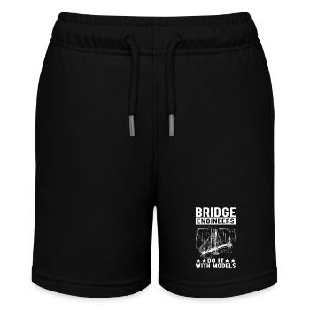 Ingénieur des ponts Construction de ponts - Short bio MINI BOLTER Stanley/Stella Ado - noir - Devant