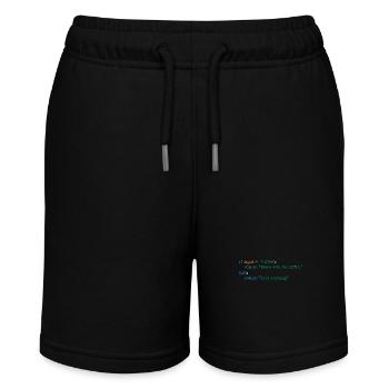 Coffee Code Programmer Computer Science Gift - Stanley/Stella MINI BOLTER Organic Teen Jogging Shorts - black - Front