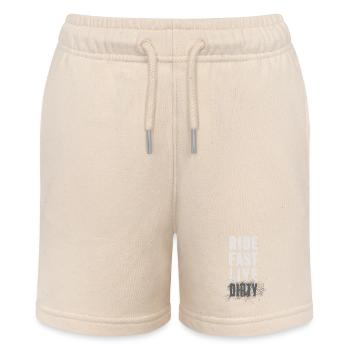 RIDE FAST LIVE DIRTY – Mountainbike - Motocross - Stanley/Stella Teenager Bio-Joggingshorts MINI BOLTER - Natur - Vorne
