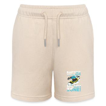 Rafting: Die Ultimative Splash Zone für - Stanley/Stella Teenager Bio-Joggingshorts MINI BOLTER - Natur - Vorne