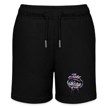 The Cosmic Eye Street Art Visual Magic - Stanley/Stella MINI BOLTER Organic Teen Jogging Shorts - black - Front