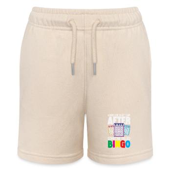 Entschuldigung Nach Dem Bingo Schrei - Stanley/Stella Teenager Bio-Joggingshorts MINI BOLTER - Natur - Vorne