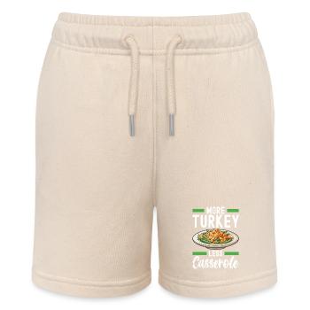 Green Bean Casserole - Stanley/Stella MINI BOLTER Organic Teen Jogging Shorts - soft Ecru - Front