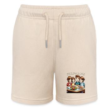 FREUNDE FRIENDS & FUN - Stanley/Stella Teenager Bio-Joggingshorts MINI BOLTER - Natur - Vorne
