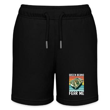 Green Bean Casserole - Stanley/Stella MINI BOLTER Organic Teen Jogging Shorts - black - Front