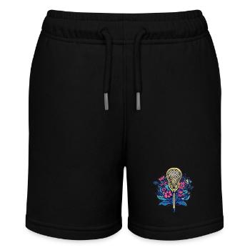 La crosse rencontre les fleurs - Short bio MINI BOLTER Stanley/Stella Ado - noir - Devant