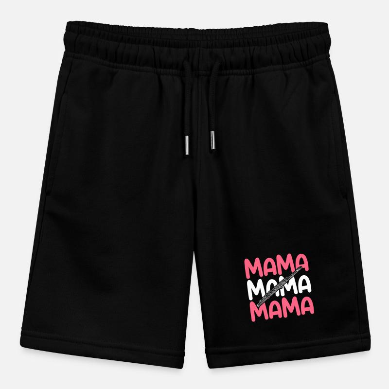 Flötist Mama Mutter Querflöte Stanley/Stella Teenager Bio-Joggingshorts MINI BOLTER