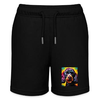 Caniche chien portrait - Short bio MINI BOLTER Stanley/Stella Ado - noir - Devant