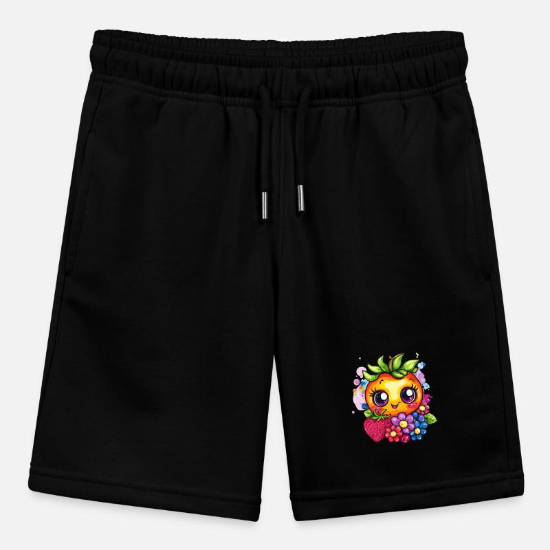 Fruity summer face Stanley/Stella MINI BOLTER Organic Teen Jogging Shorts