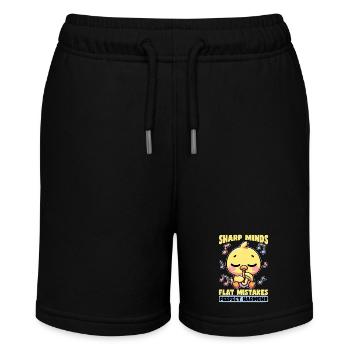 Muziekleraar Scherpe Geesten Platte Fouten Opvoeder - Stanley/Stella teenager bio-joggingshorts MINI BOLTER - zwart - Voor