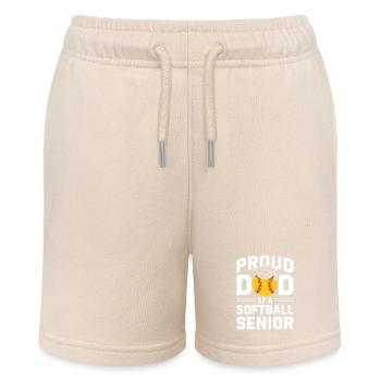 Stolzer Softball Dad Abitur Absolvent - Stanley/Stella Teenager Bio-Joggingshorts MINI BOLTER - Natur - Vorne