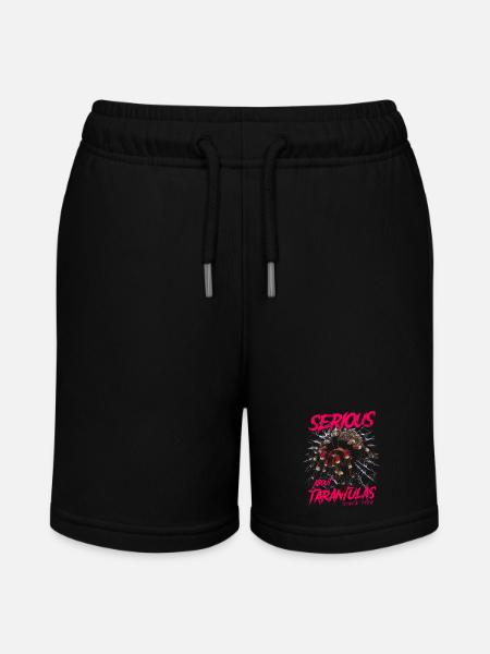 Ernsthaft über Tarantulas Pet Spider Geboren 1986 - Stanley/Stella Teenager Bio-Joggingshorts MINI BOLTER - Schwarz