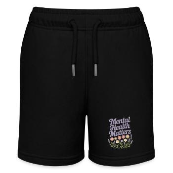 Mental Health matters - Stanley/Stella Teenager Bio-Joggingshorts MINI BOLTER - Schwarz - Vorne