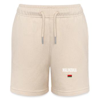 Malinovka Belarus Weißrussland - Stanley/Stella Teenager Bio-Joggingshorts MINI BOLTER - Natur - Vorne